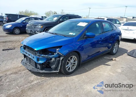 2018 Ford Focus Se from USA, damaged, VIN 1FADP3FE8JL239433